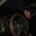 Lv steering wheel cover